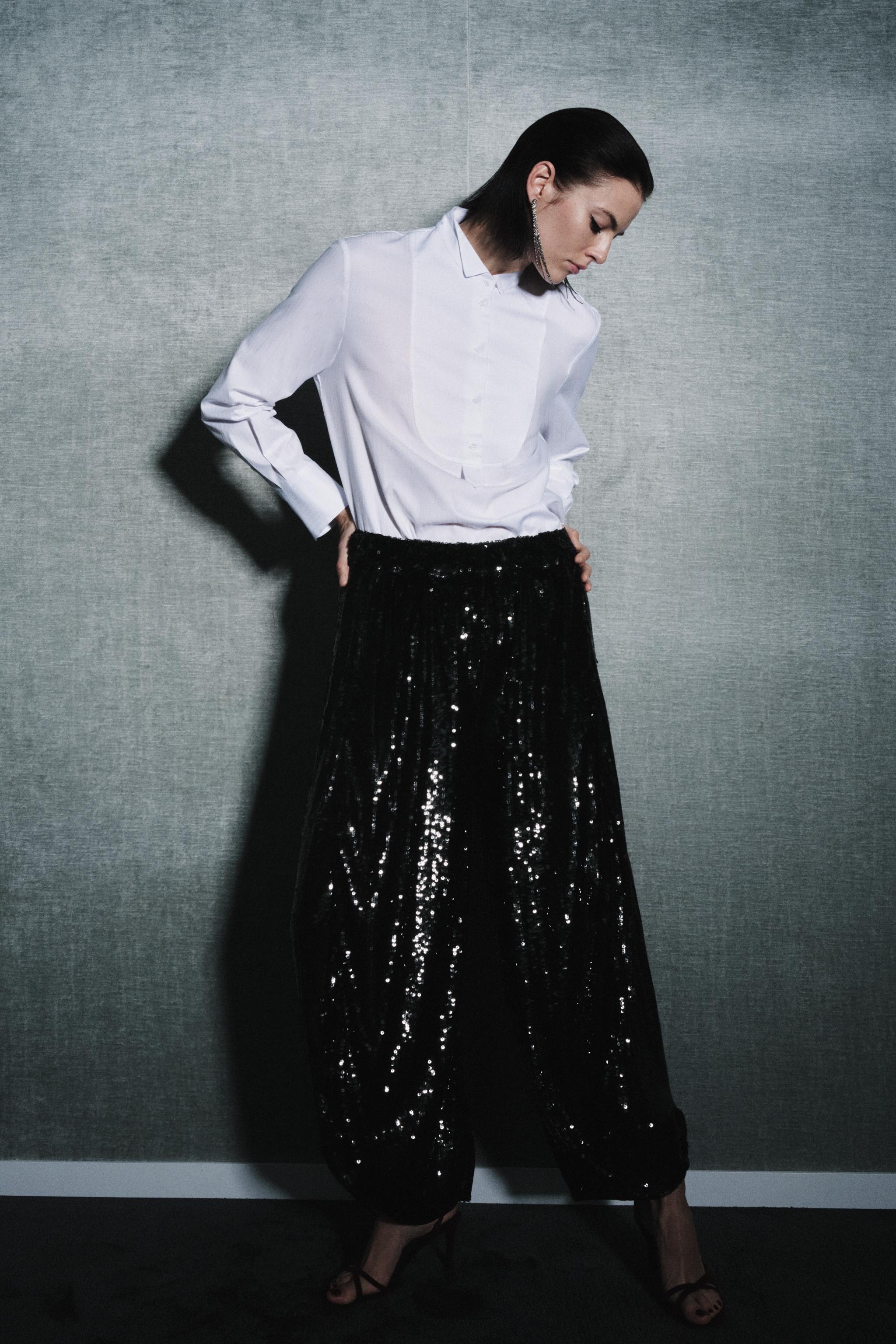 ZW COLLECTION LIMITED EDITION SEQUIN PANTS